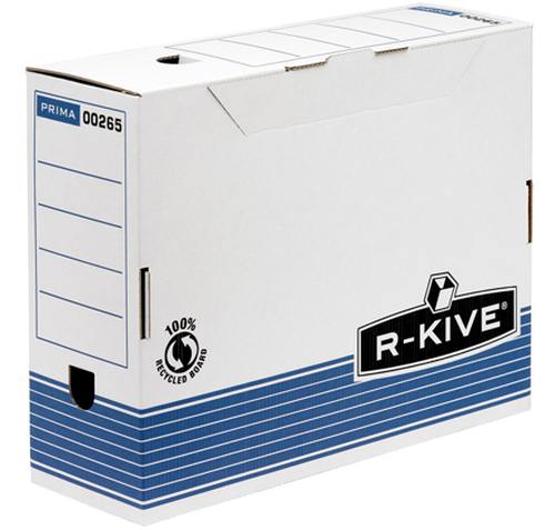 Caja archivo definitivo Fellowes 100mm A4 Azul
