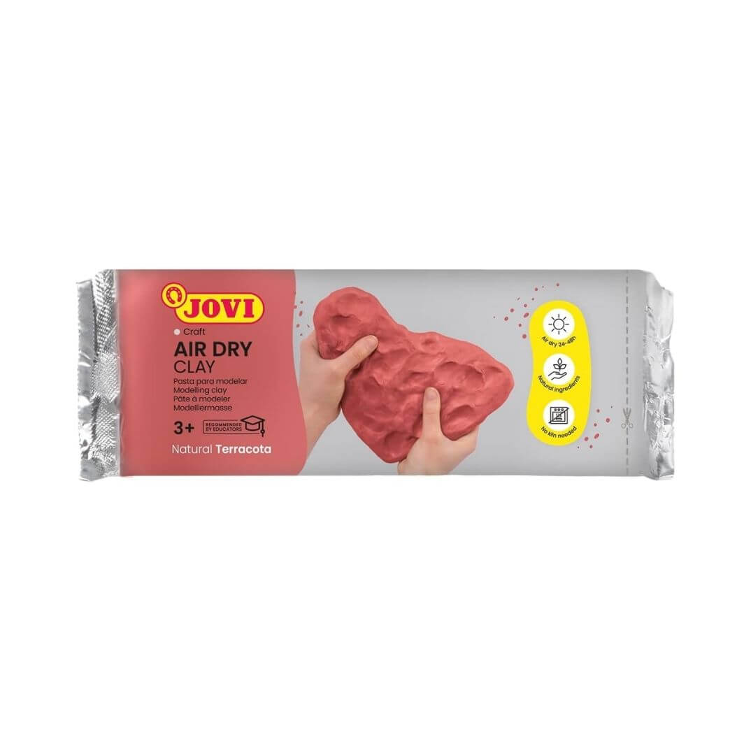 Pasta modelar Jovi 500g terracota