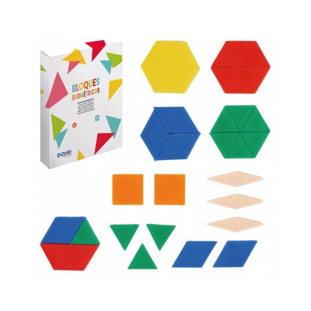Bloques geométrico 6 formas Dohe