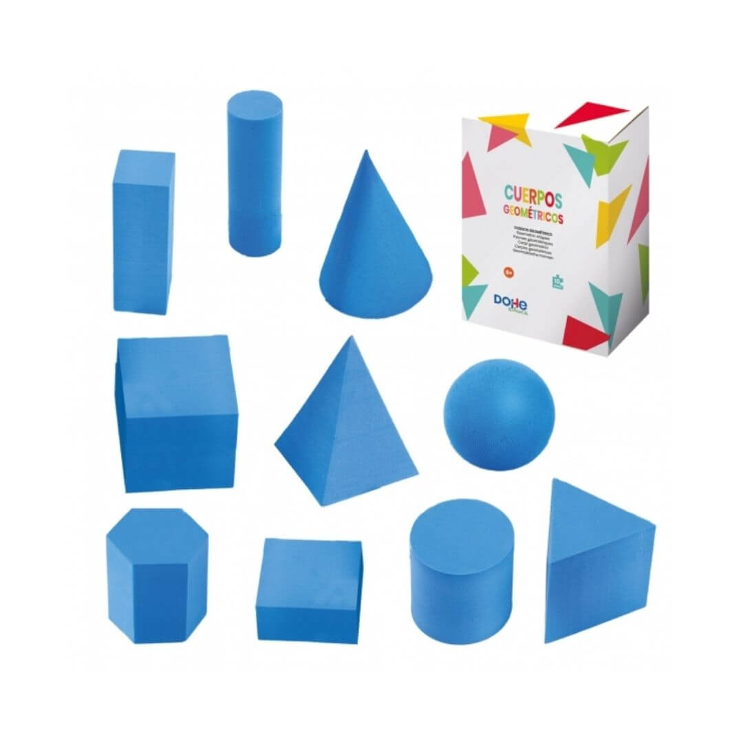 Piezas geométricas 10 uds Dohe