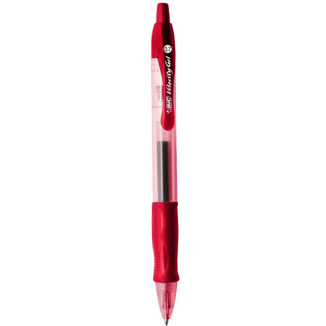 Roller Bic velocity gel rojo