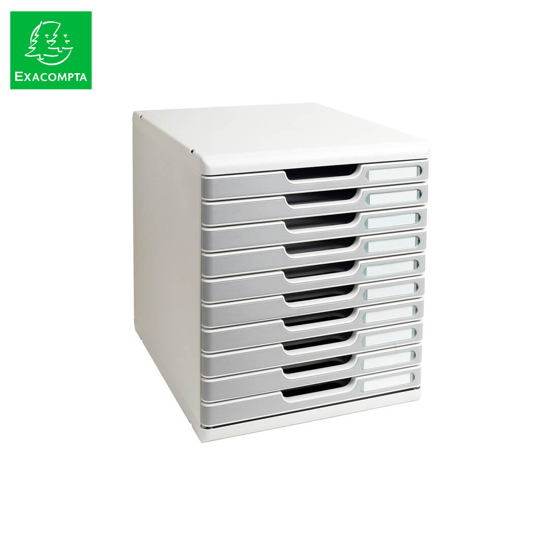 Mòdul de 10 calaixos model 320 gris fosc