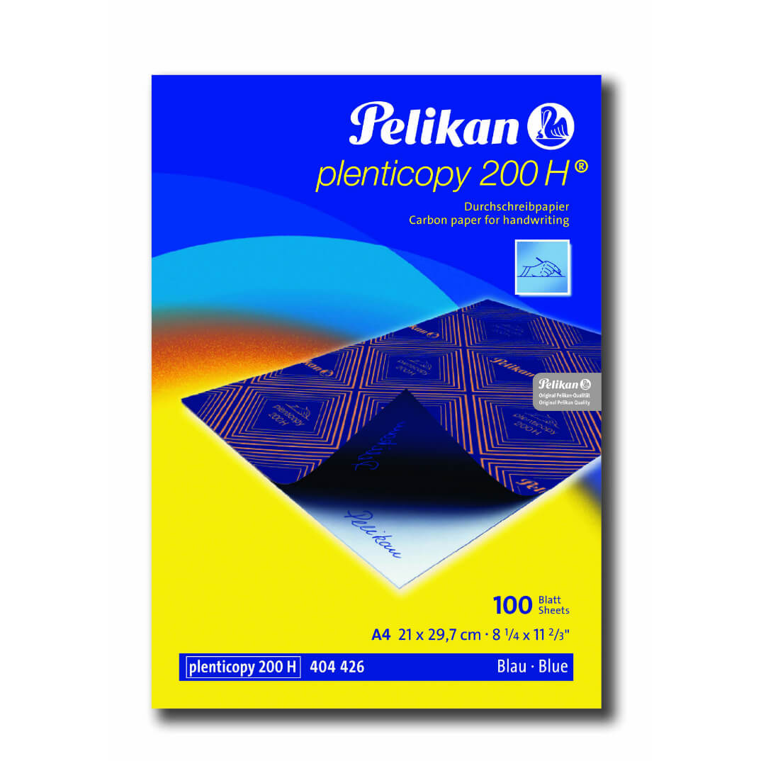 Papel carbón Pelikan azul para mano