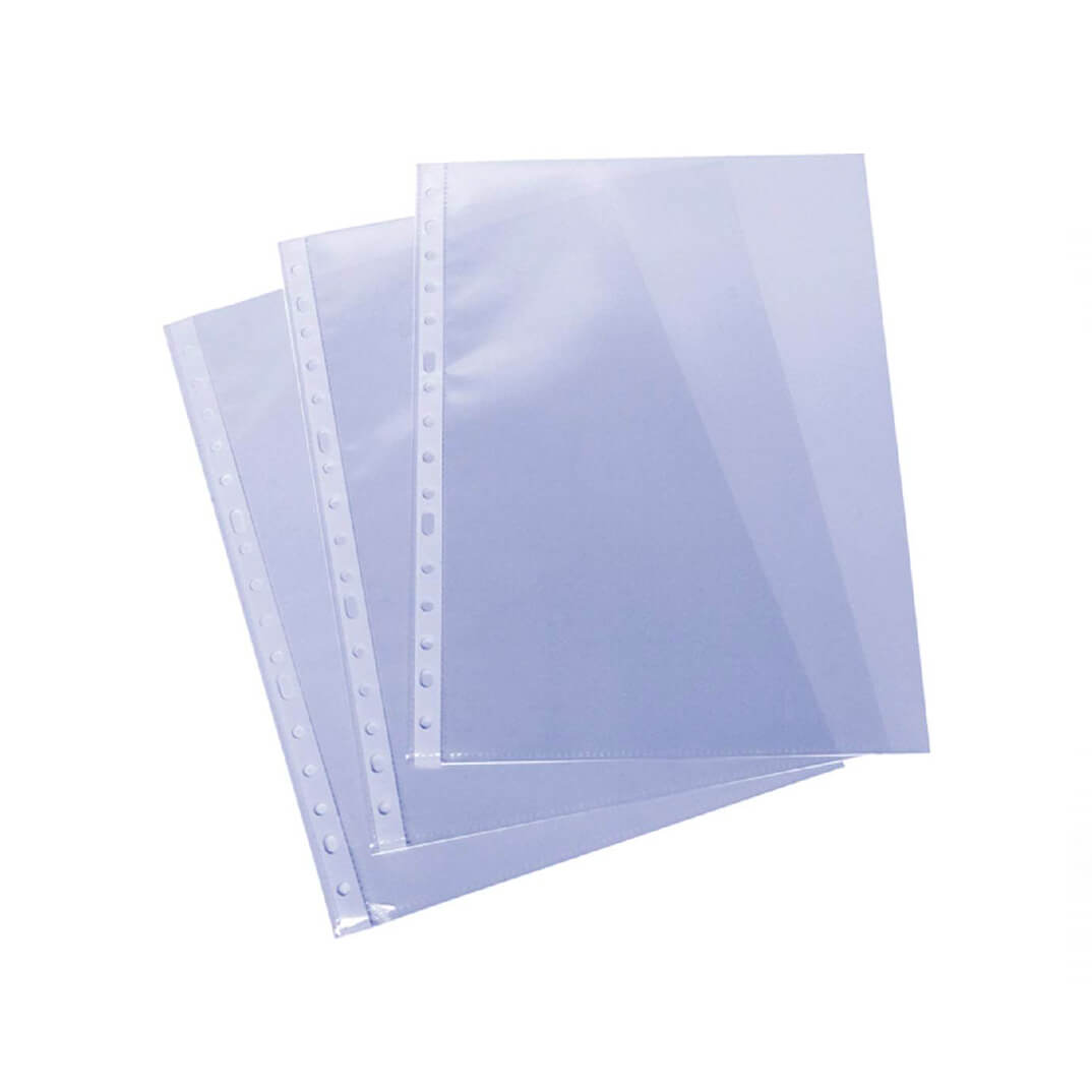 Caixa 100 Fundes Foli multitaladro PP extra lllis