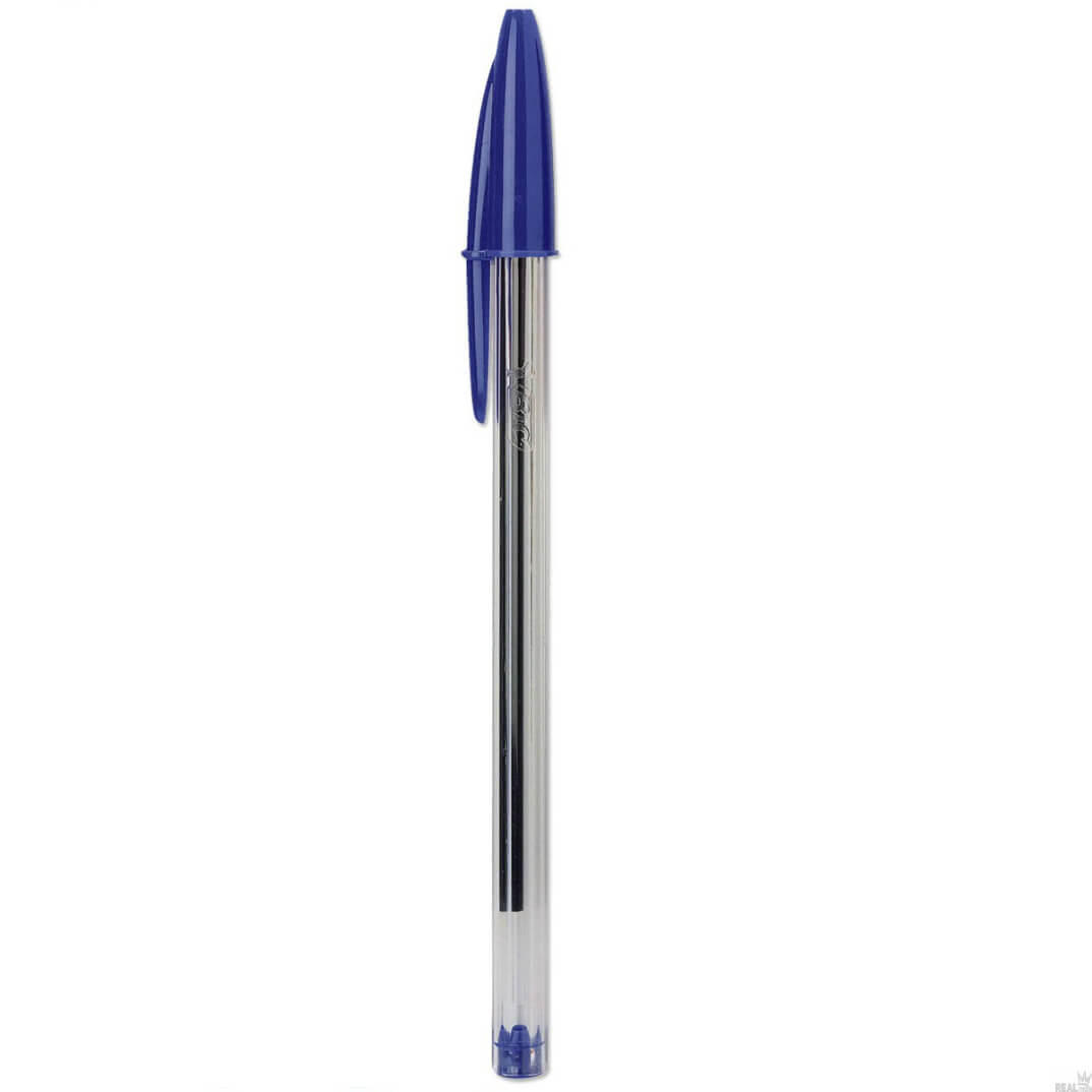 Bolígraf Bic Cristal blau