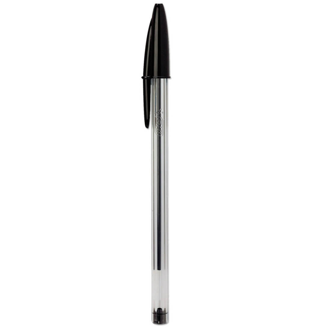 Bolígraf Bic "Cristal" negre