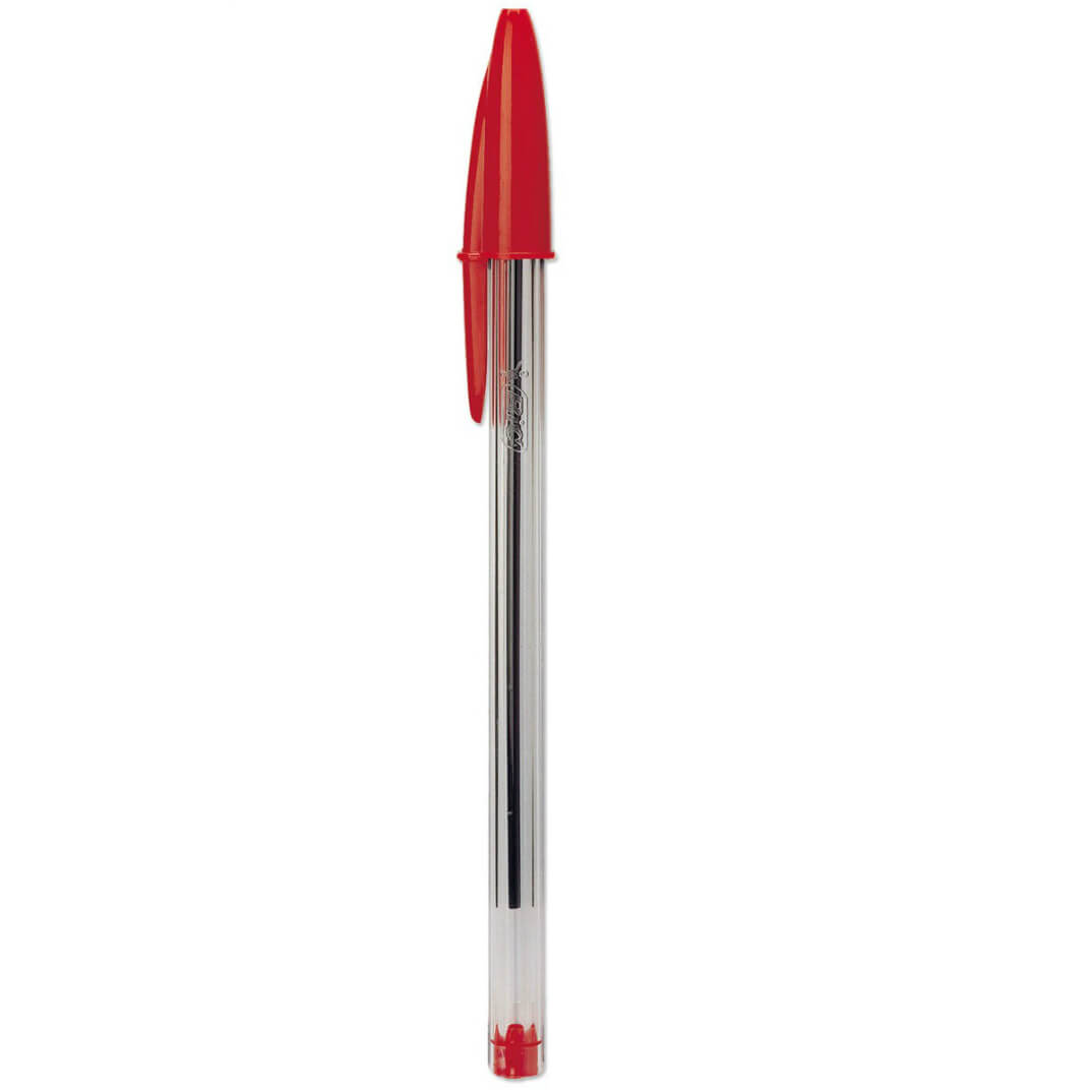 Bolígrafo Bic Cristal rojo