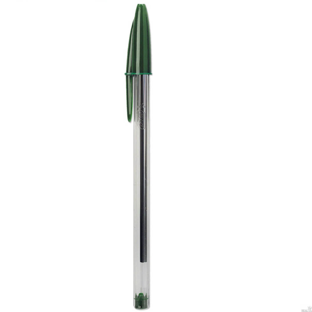 Bolígrafo Bic Cristal verde