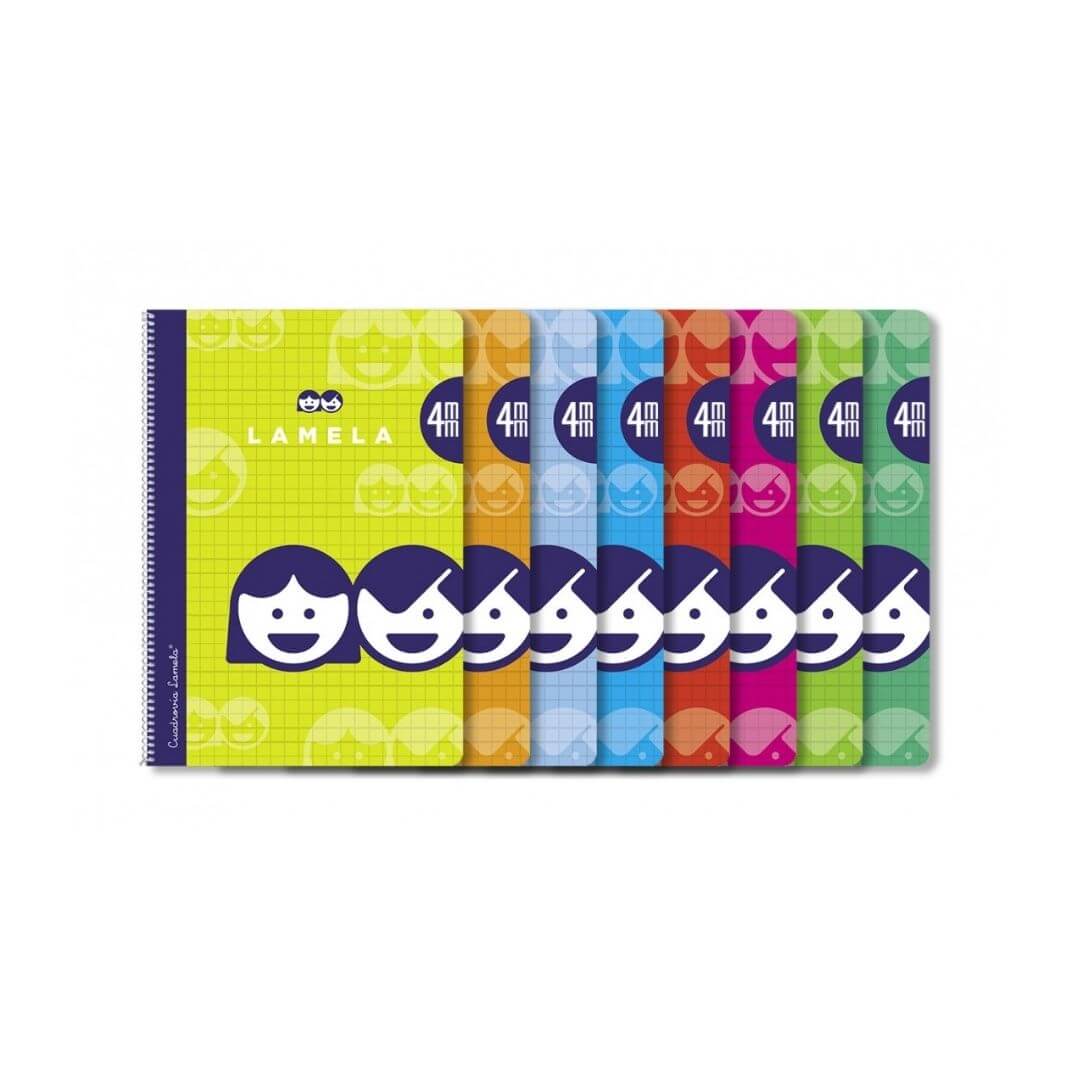 Quaderns Coberta Bàsica Foli 4mm assortit