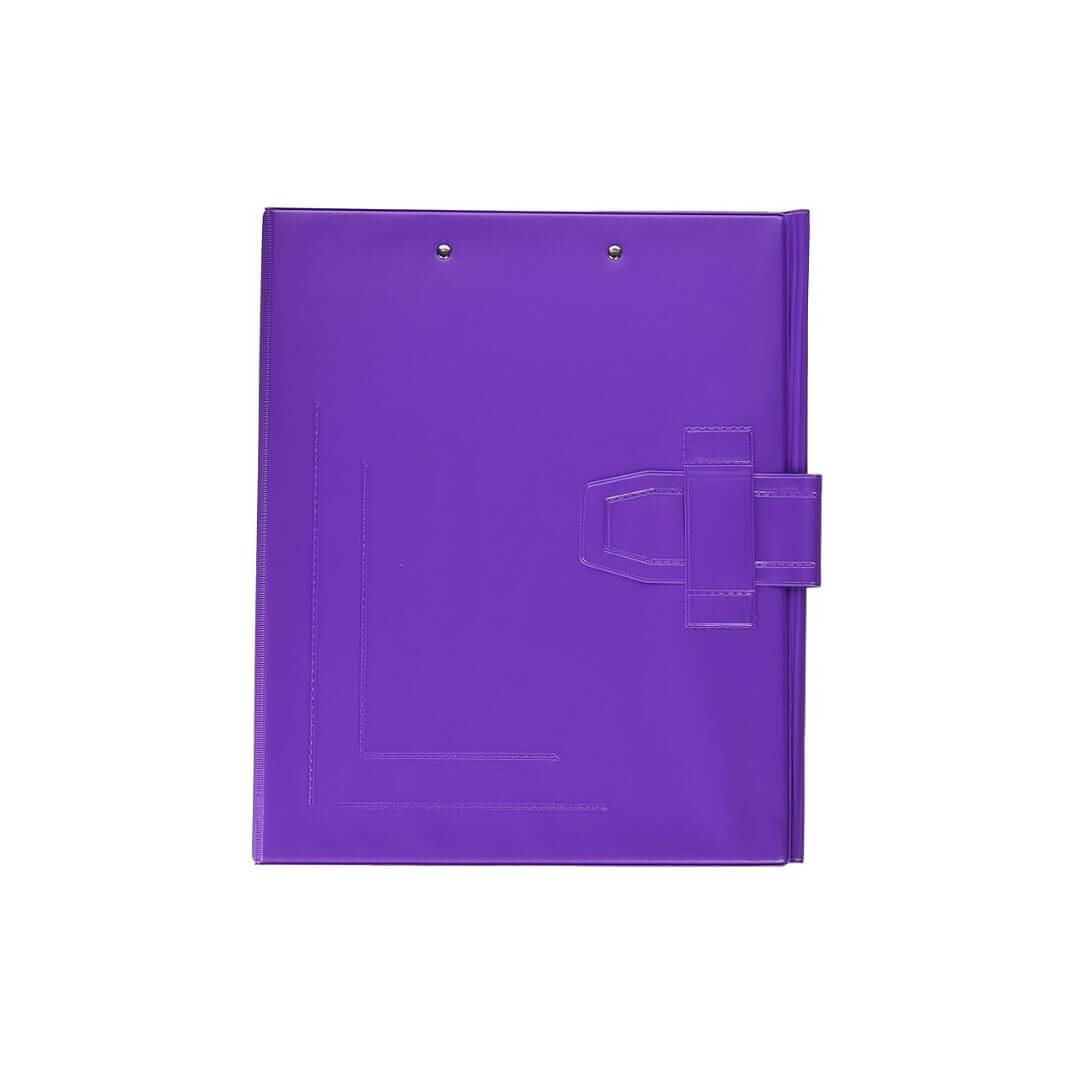 Carpeta 4 anelles 40 mm PVC Foli Miniclip violeta
