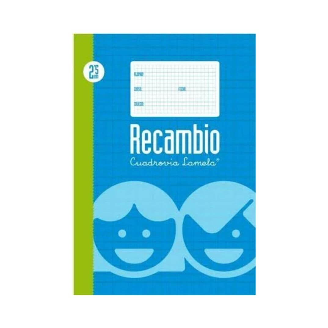 Recambios Folio 2,5mm (100 hojas)