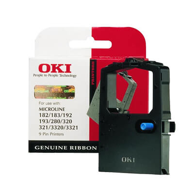 Oki cinta negra ml182/280/320/321/3320/3321