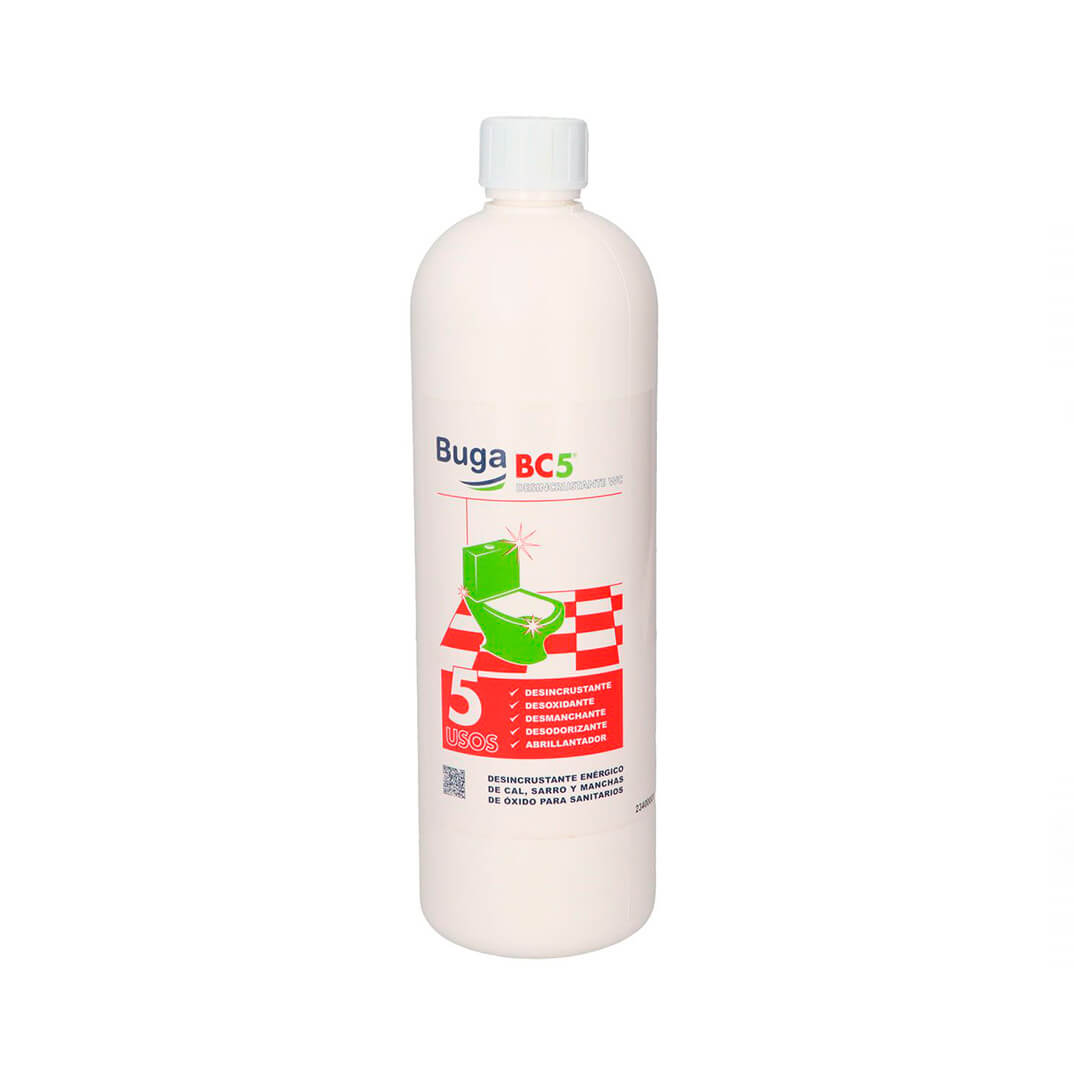 Botella 1 litro desincrustante WC BC5