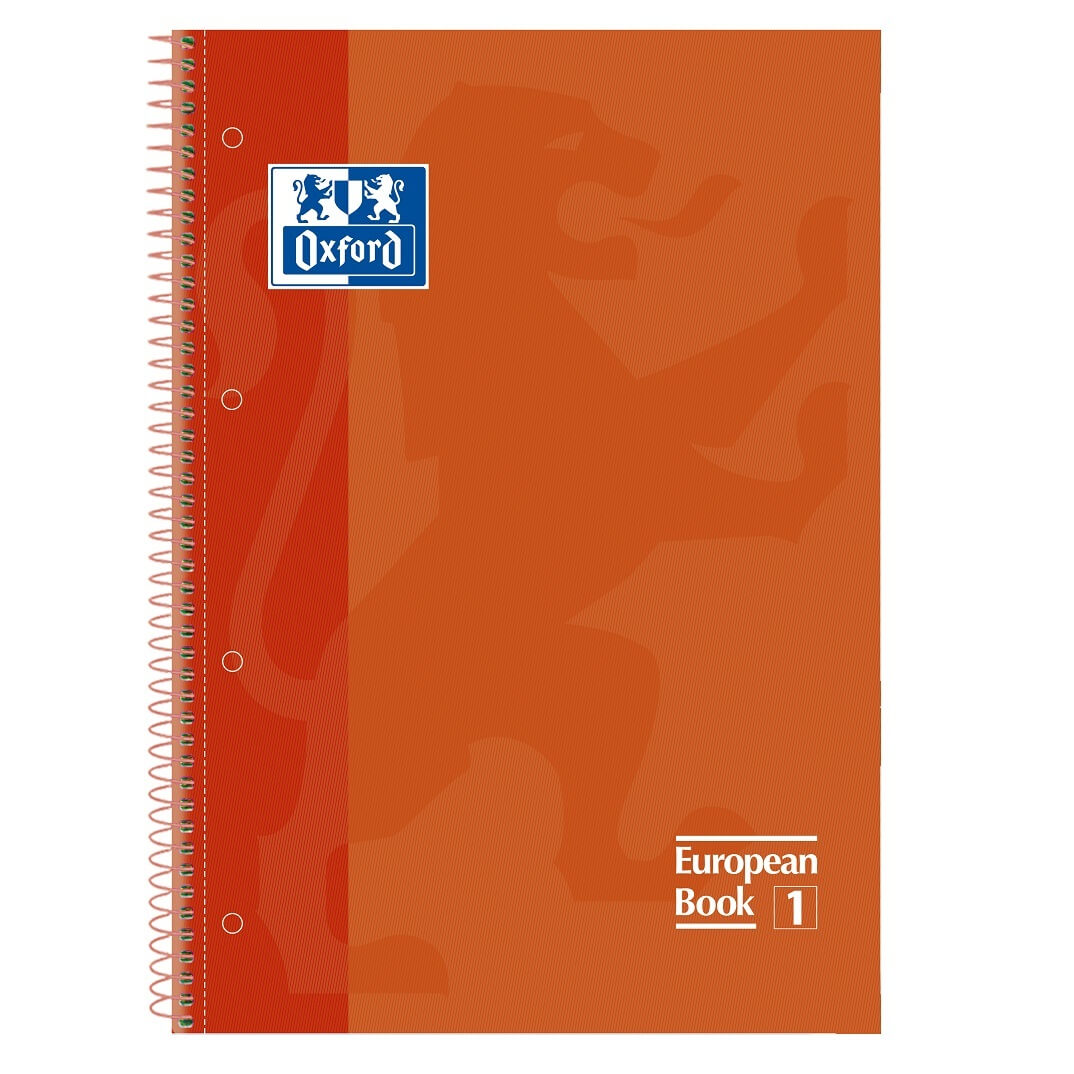 Cuaderno Oxford European A4 C5 melocotón 80 hojas