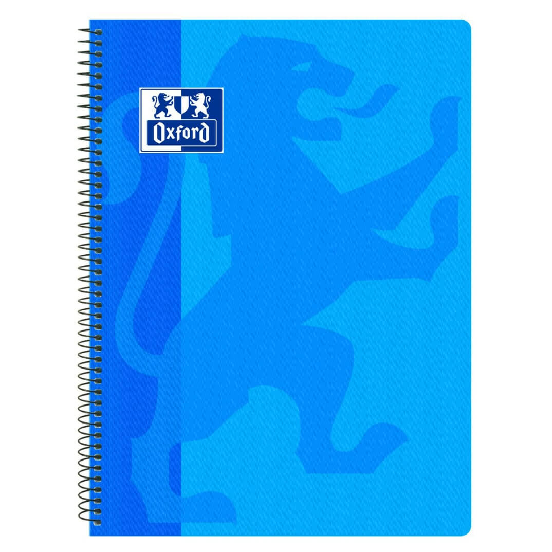Cuaderno Oxford Classic tapas plástico turquesa