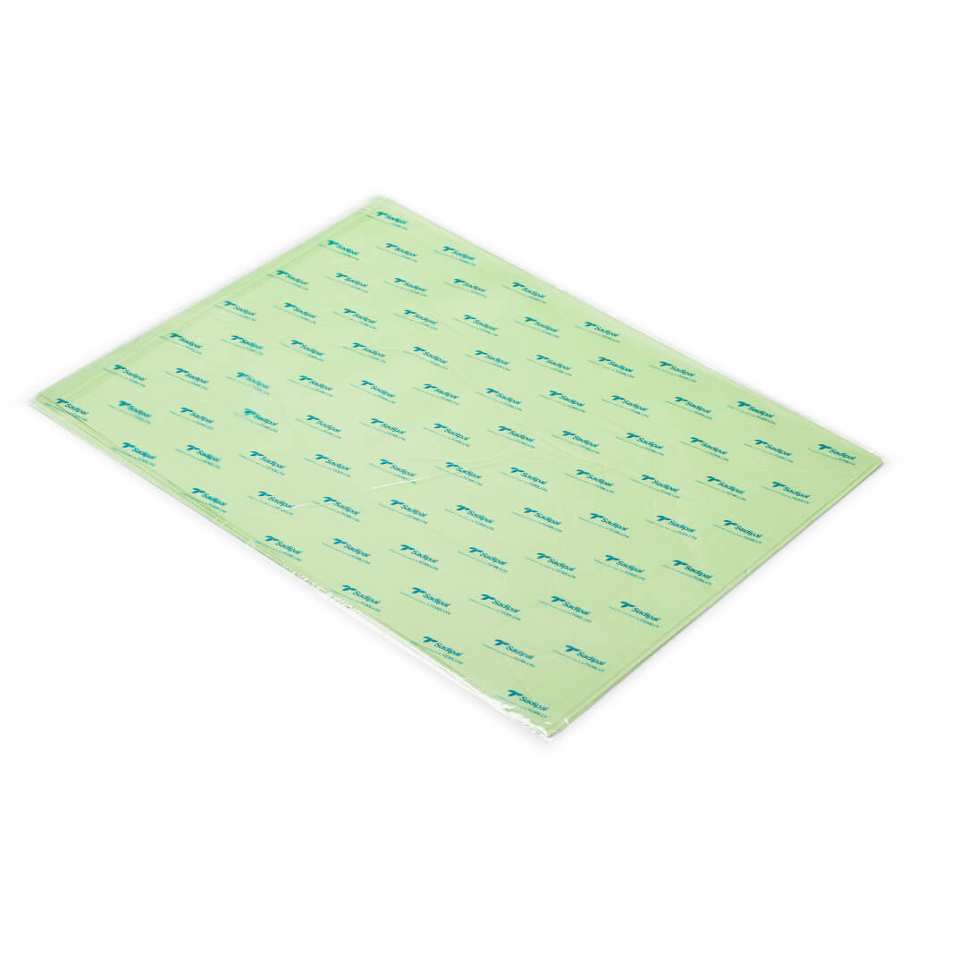 Papel de seda verde pálido 51 x 76cm (25 hojas)