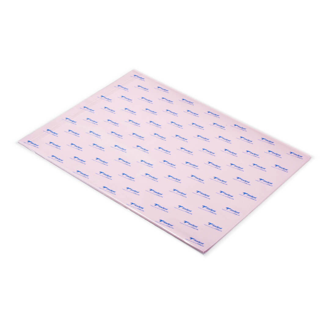 Papel de seda rosa pálido 51 x 76cm (25 hojas)