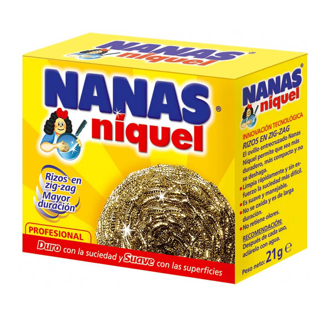 Estropajo Nanas Niquel 21g