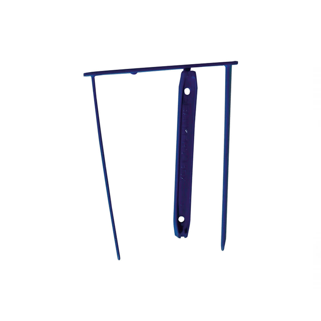 Enquadernador fastener llistats blau (100u)