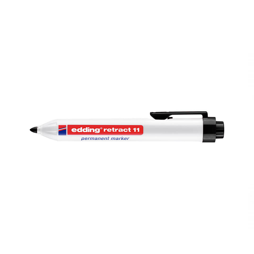 Retolador edding retràctil 11 negre