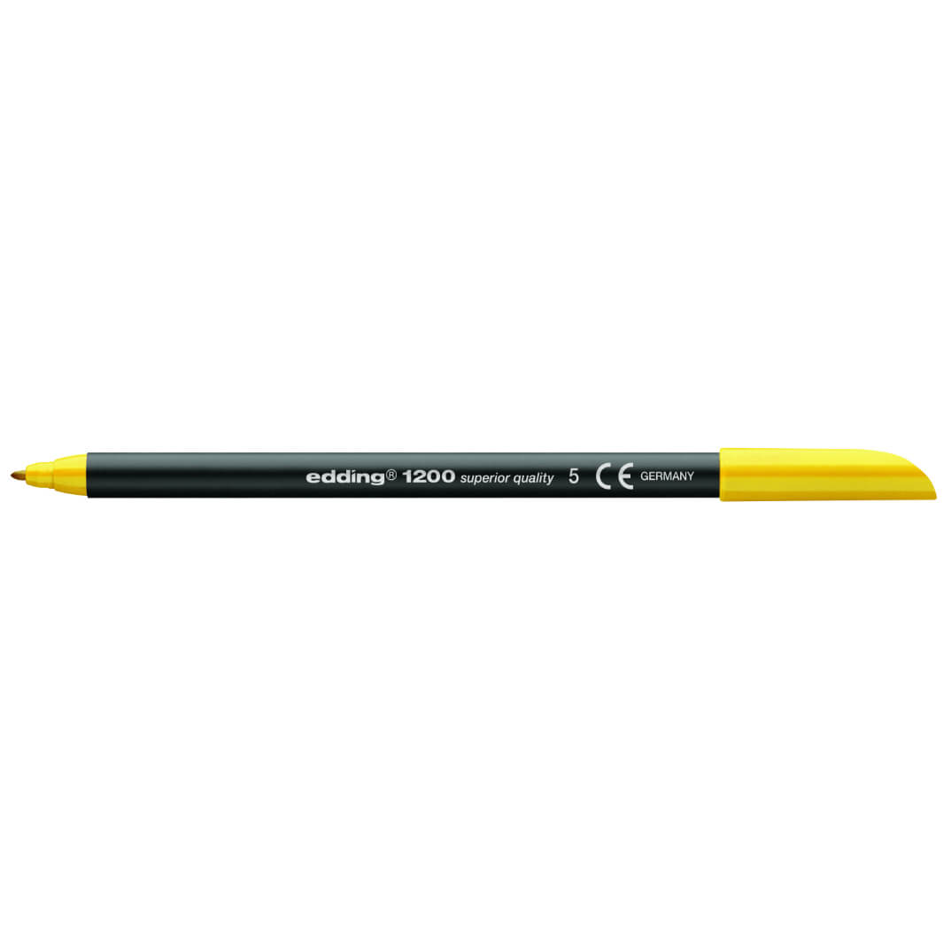 Rotulador edding 1200 amarillo