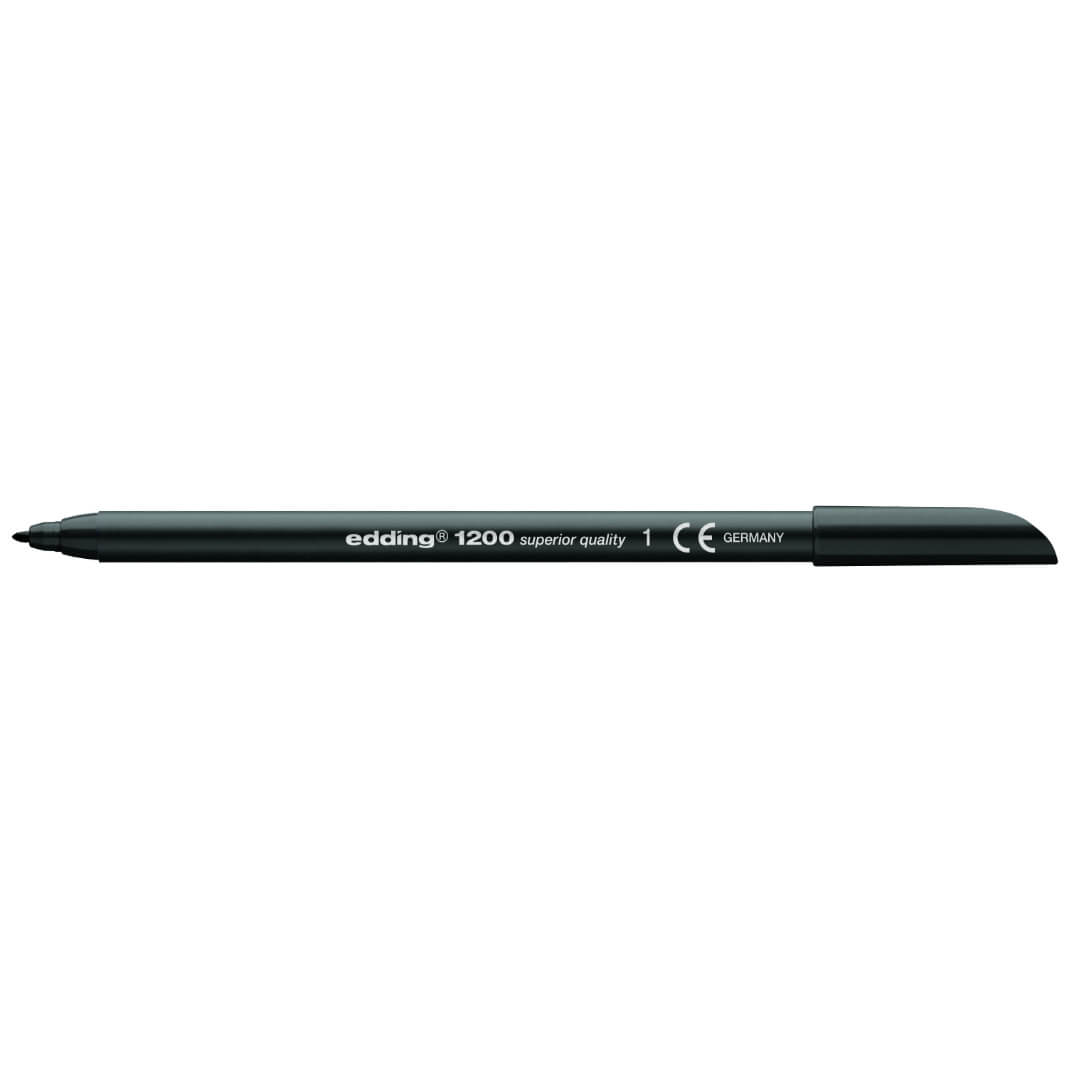 Rotulador edding 1200 negro
