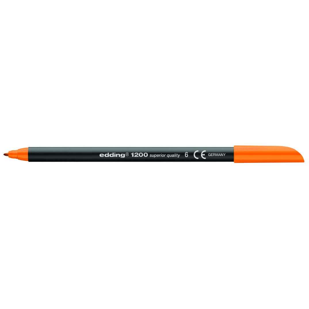 Rotulador edding 1200 naranja