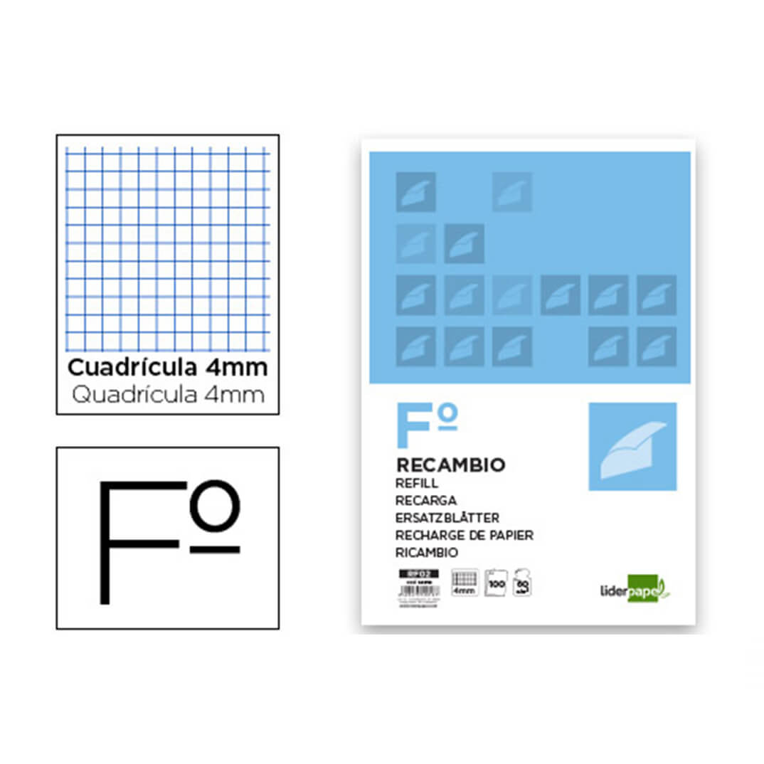 Resmilla papel A4 C4 60g 100 hojas