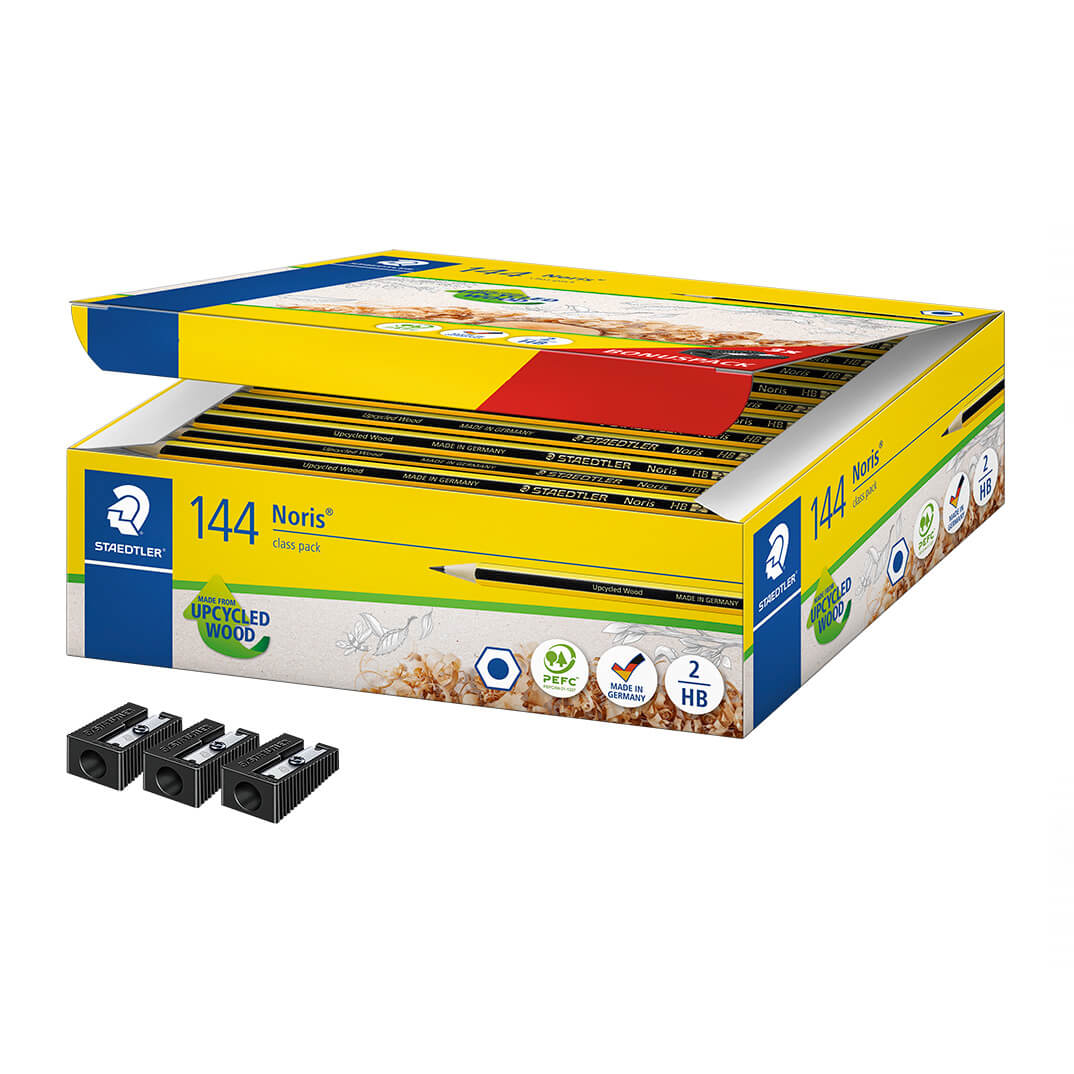 Class pack 144 llapis Staedtler Noris 120 HB