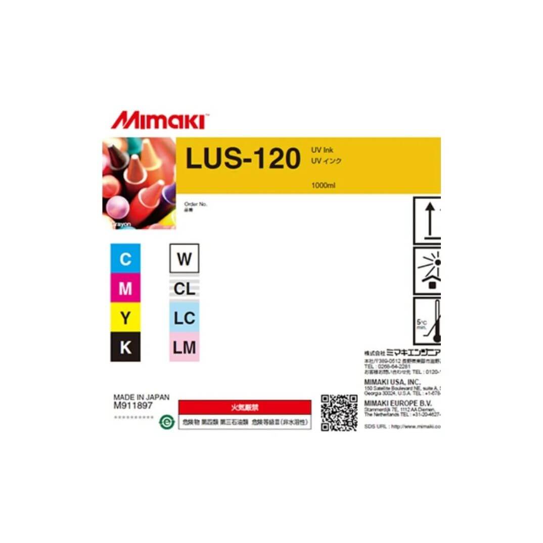 Cartucho tinta Mimaki LUS 120-UV cian 1000ml
