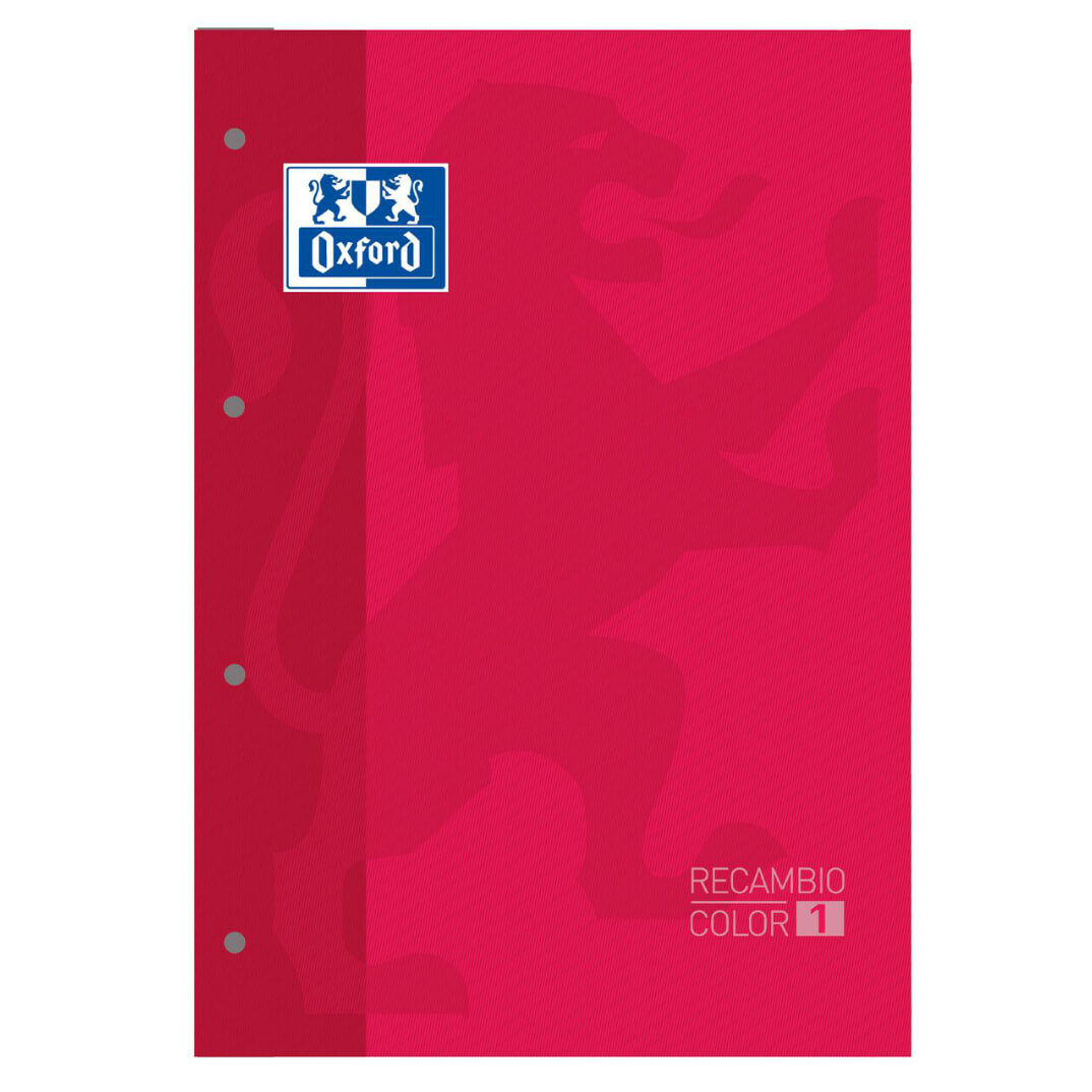 Oxford Recambio color 1 vermell