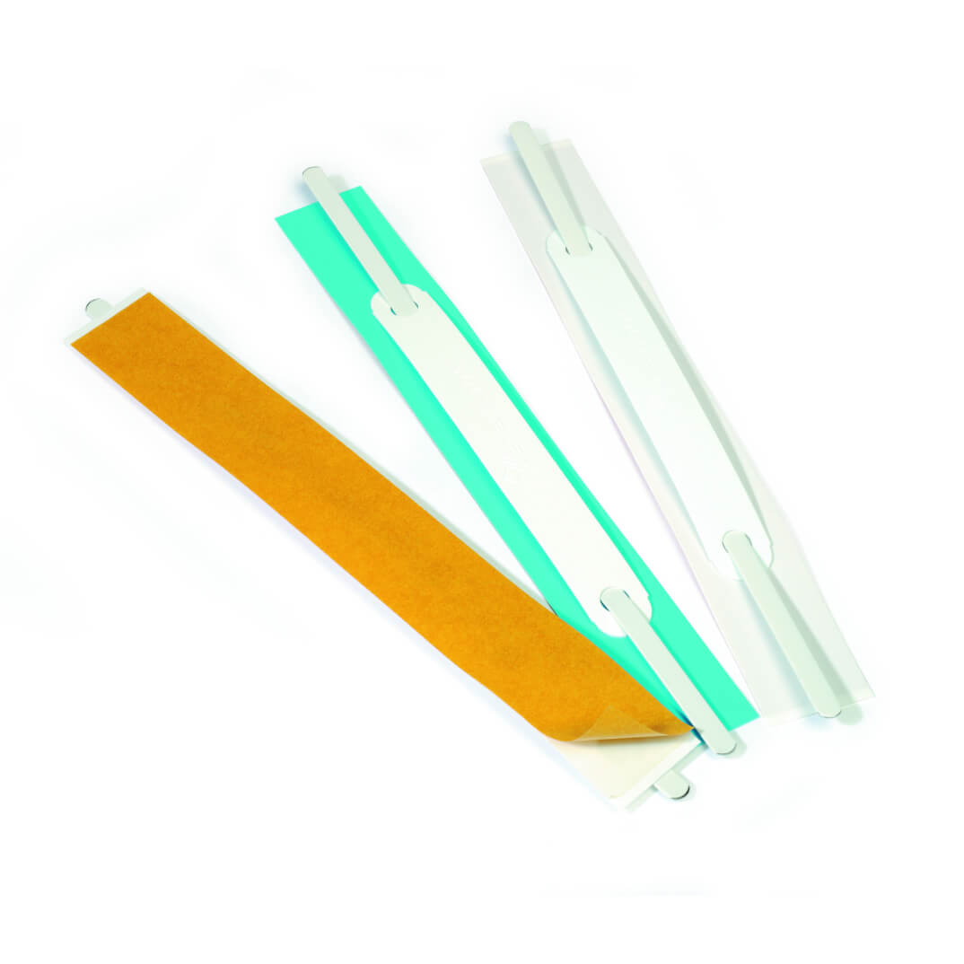 FLEXIFIX® fastener metálico plastificado autoadhes