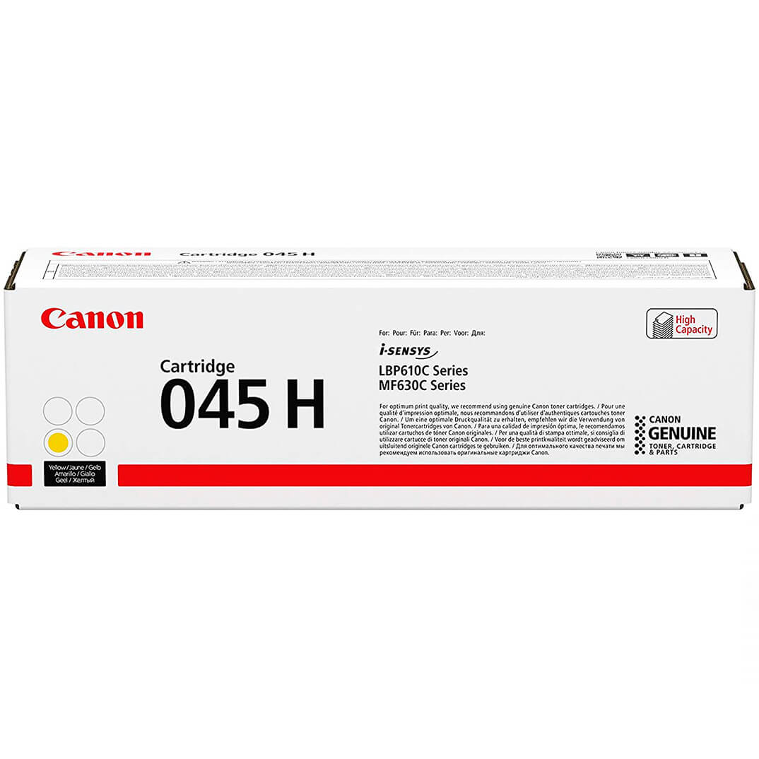 Tóner Canon láser 045H amarillo