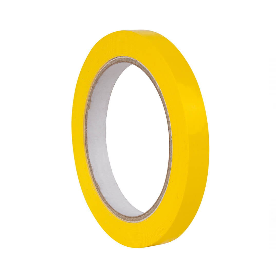 Cinta adhesiva 12mm x 66m amarilla