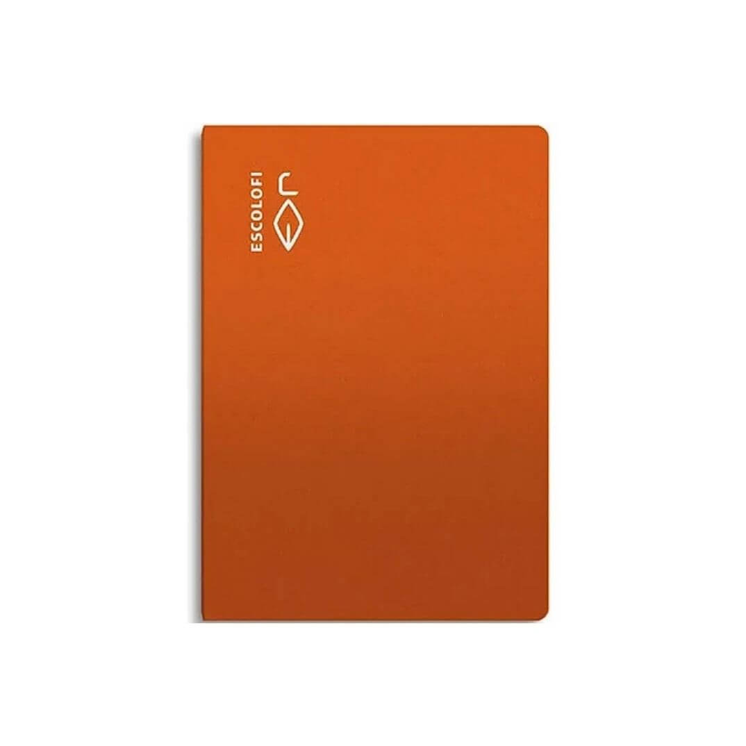 Libreta Escolofi A4 liso 50 hojas 70g naranja