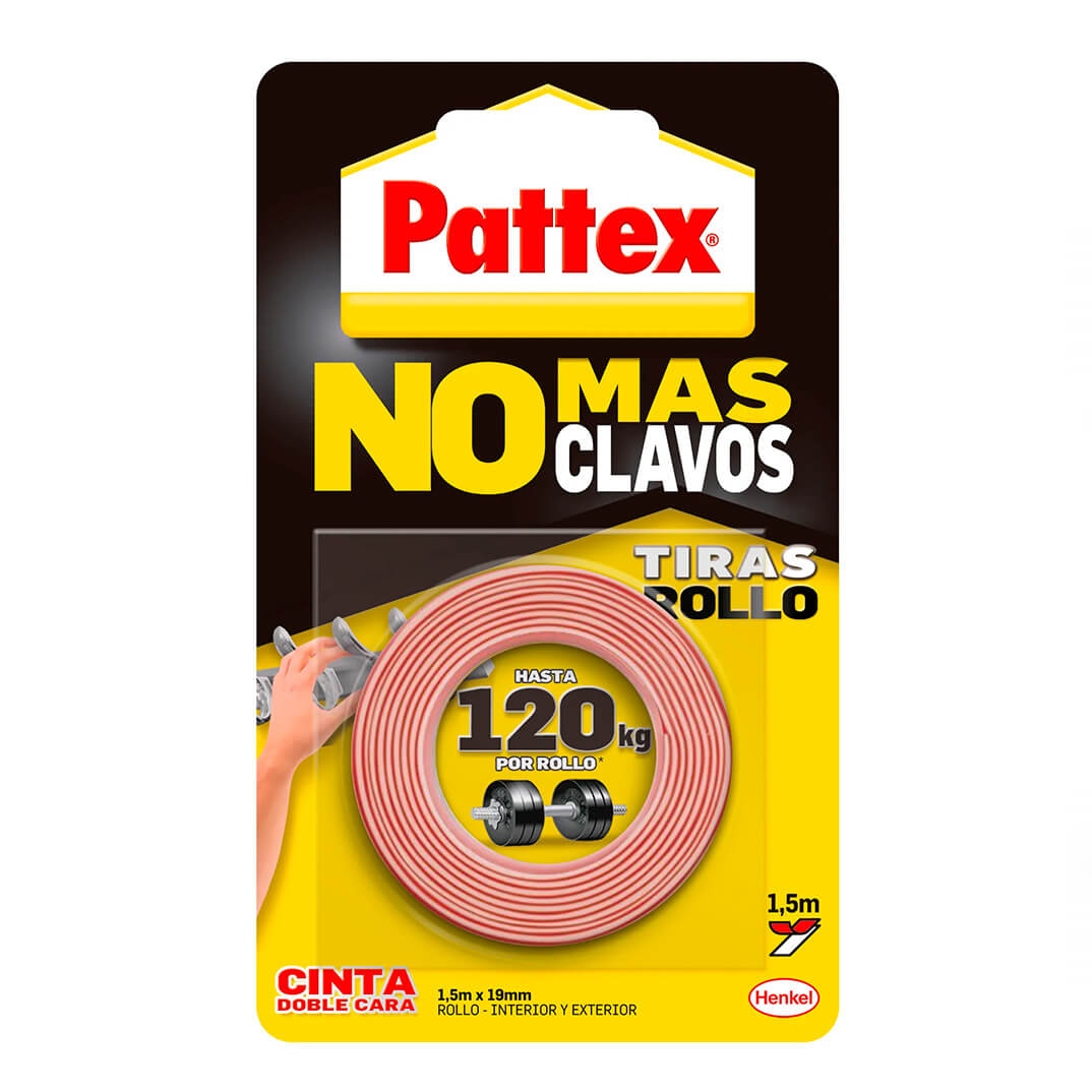 Cinta doble cara Pattex no mas clavos