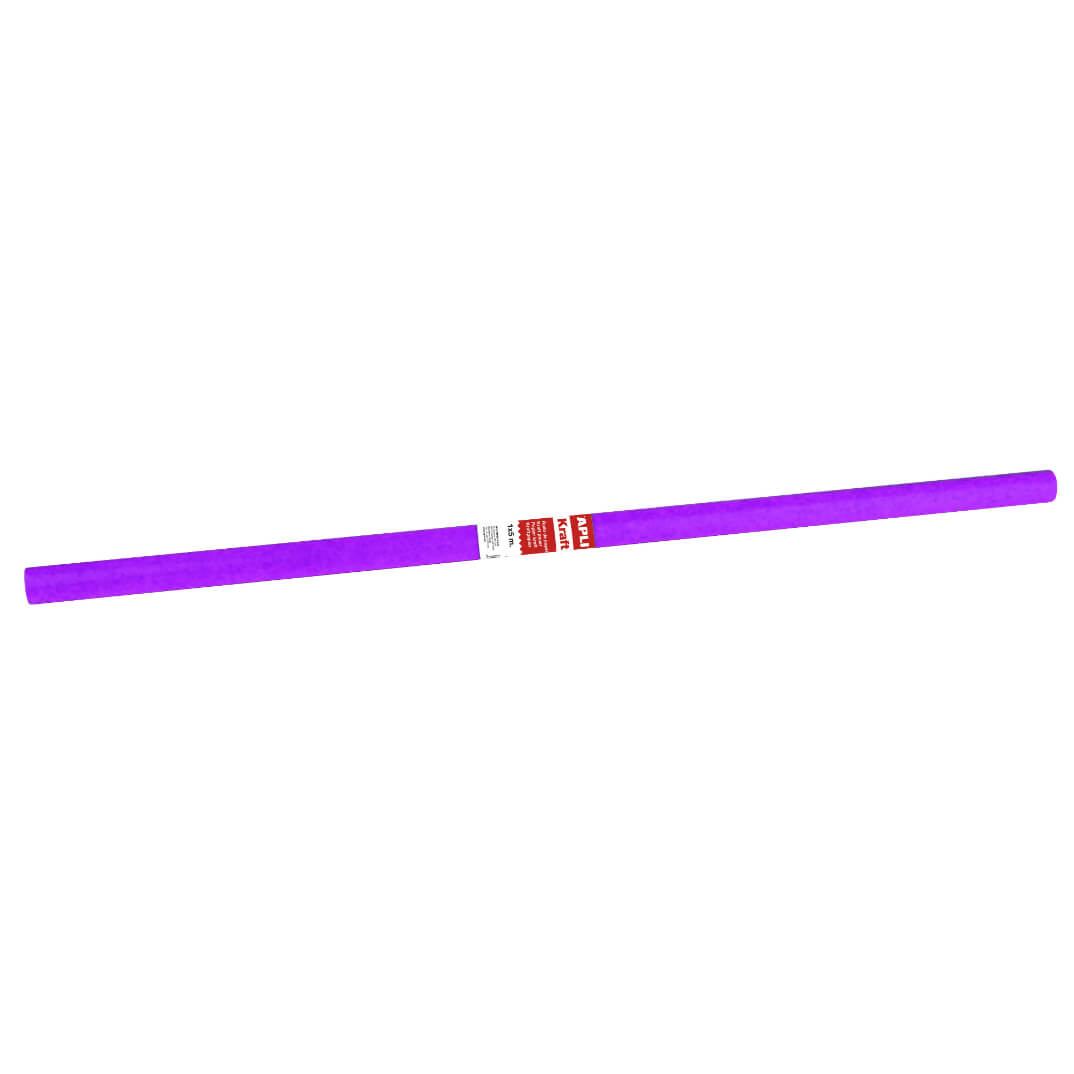 Rollo papel kraft violeta 1x25m