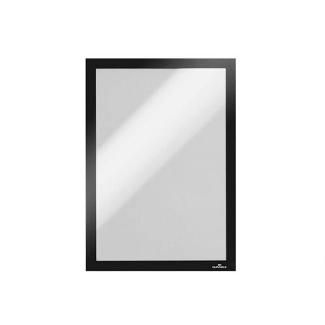 Marco autoadhesivo Duraframe A4 Big Pack negro