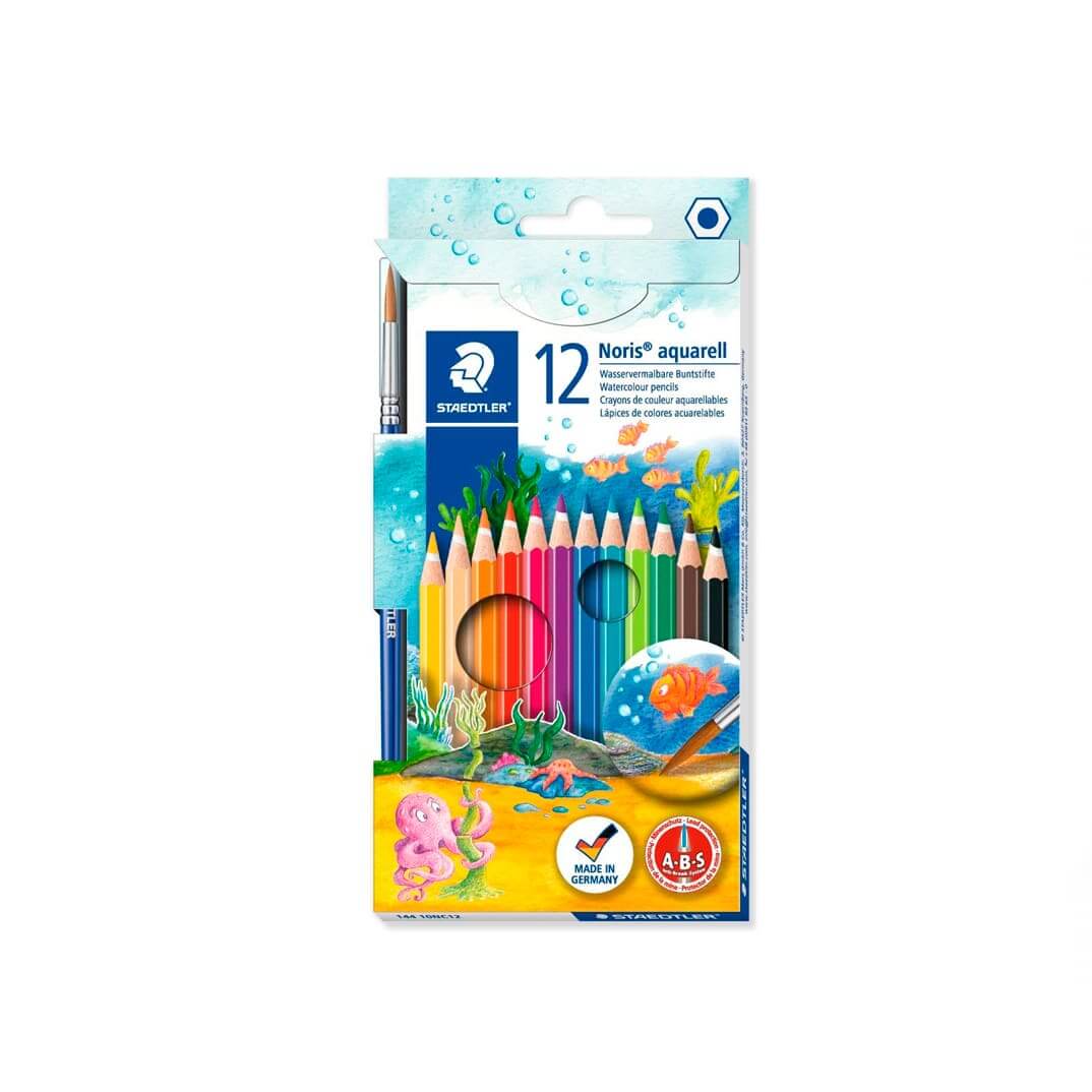 Caixa12 llapis Noris Club aquarell