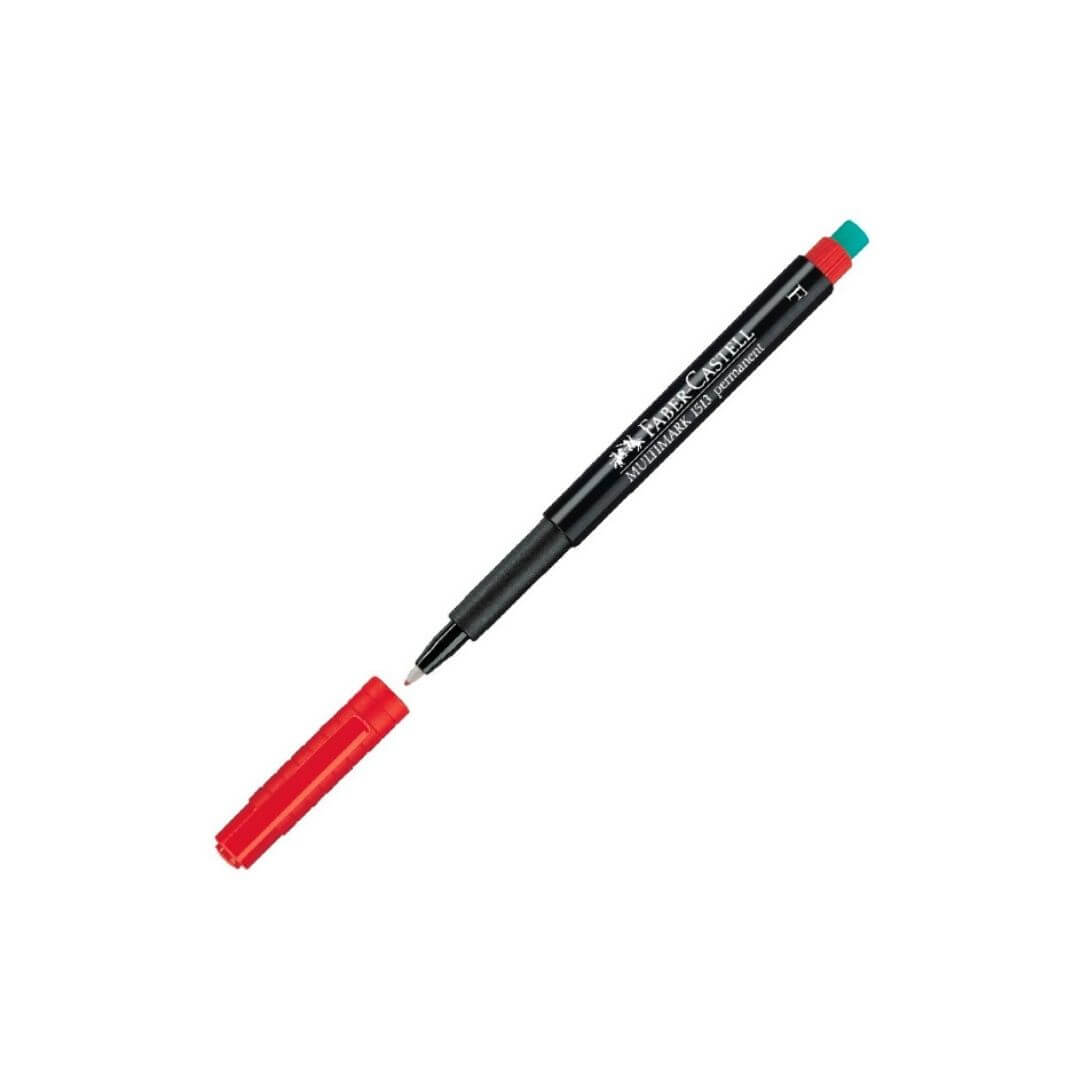 Rotulador Multimark F rojo