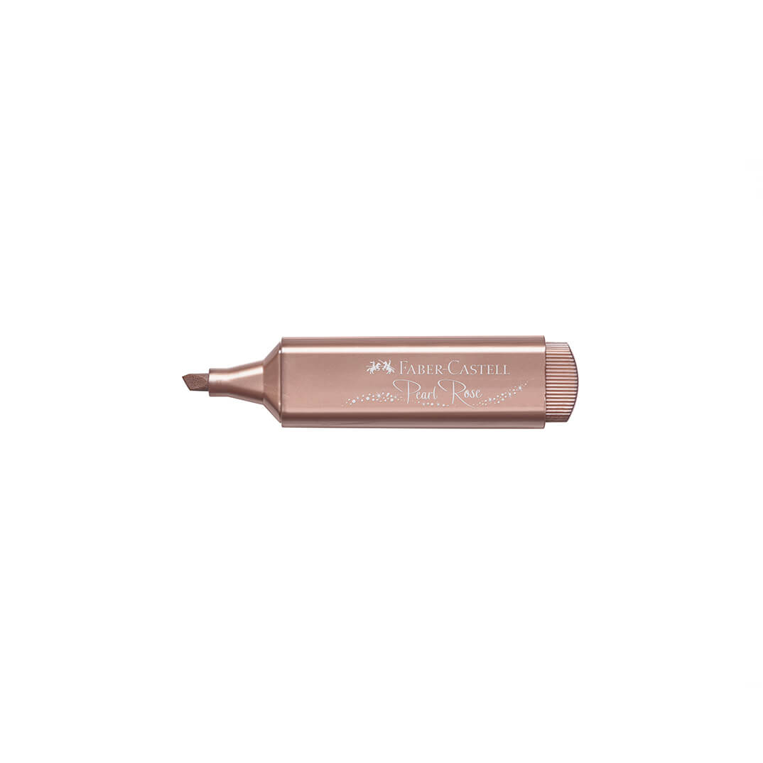 Marcador Faber-Castell Texliner metal rosa