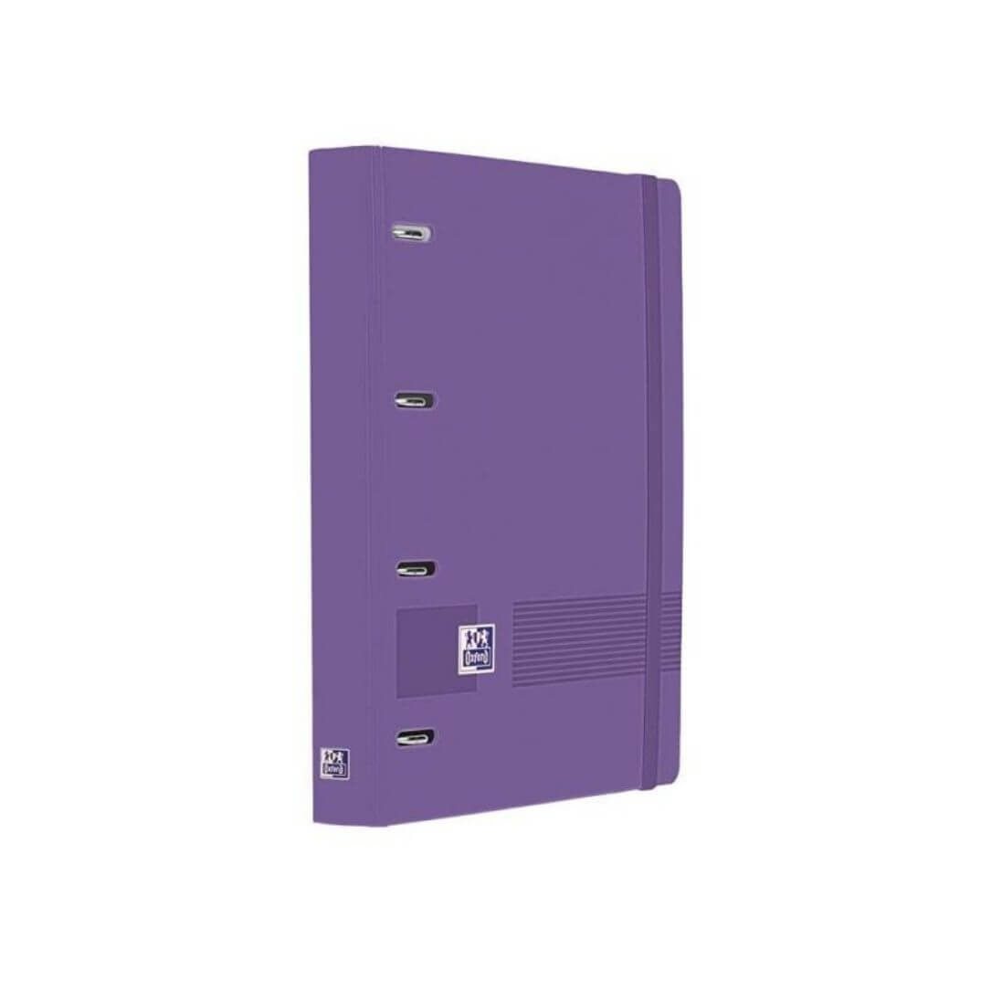 Carpeta con recambio Oxford A4 4a 35mm 100h lila