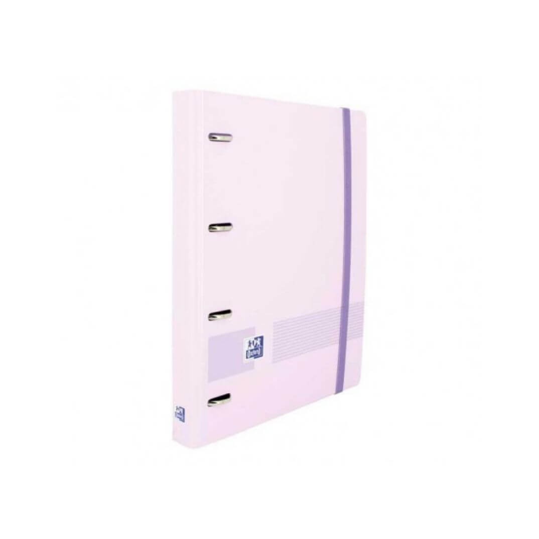 Carpeta amb recanvi Oxford A4 4a 35mm 100h malva