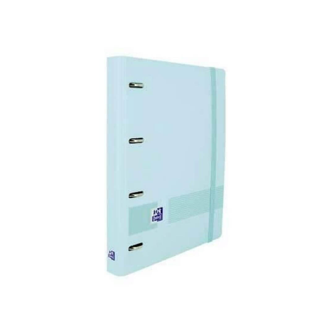 Carpeta con recambio Oxford A4 4a 35mm 100h azul
