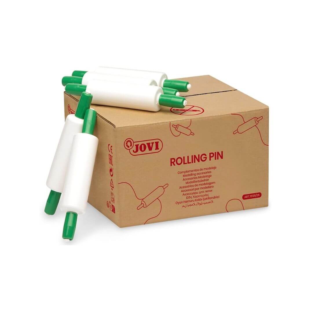 Caja 25 rodillos Jovi modelaje