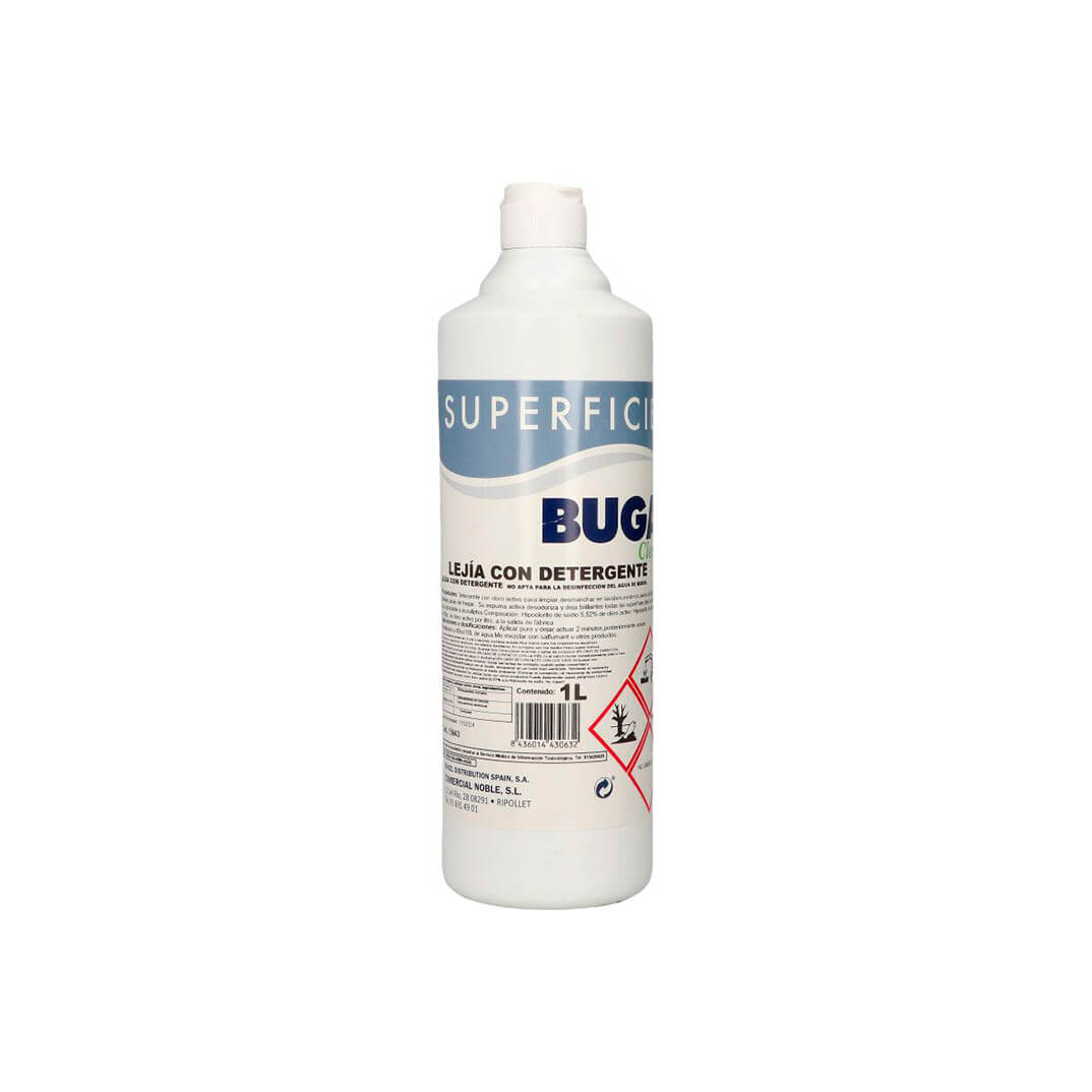 Lejía con detergente Buga 1l