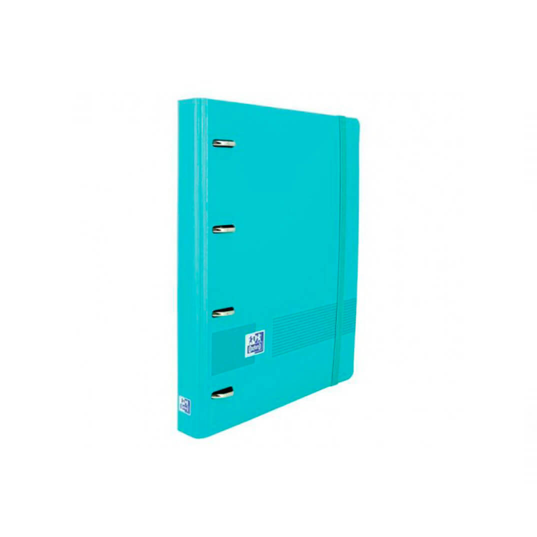 Carpeta Oxford Eurobinder con recambio azul pastel