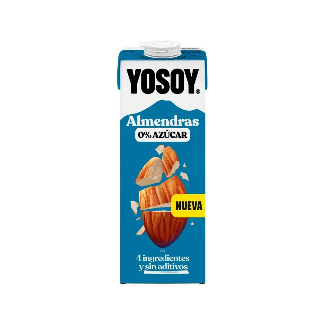 Pack 6 Beguda d'ametlla Yosoy 0% sucre 1 litre