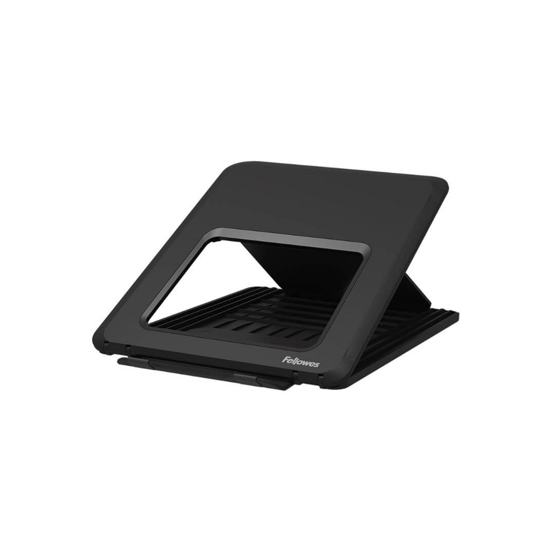 Soporte para portátil reciclable Breyta negro