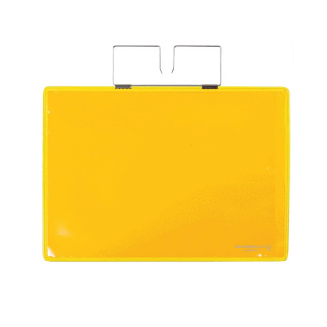 Pack 10 bolsas ganchos Inox identificación pallets